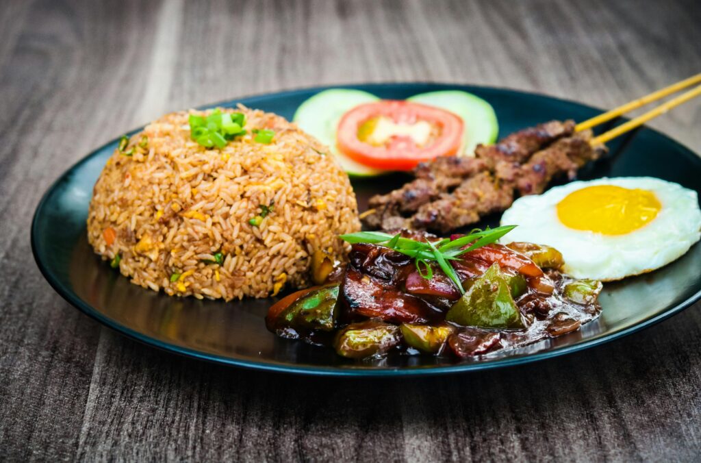 Cuisine balinaise : nasi campur