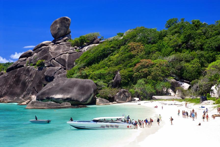 les iles similans thailande
