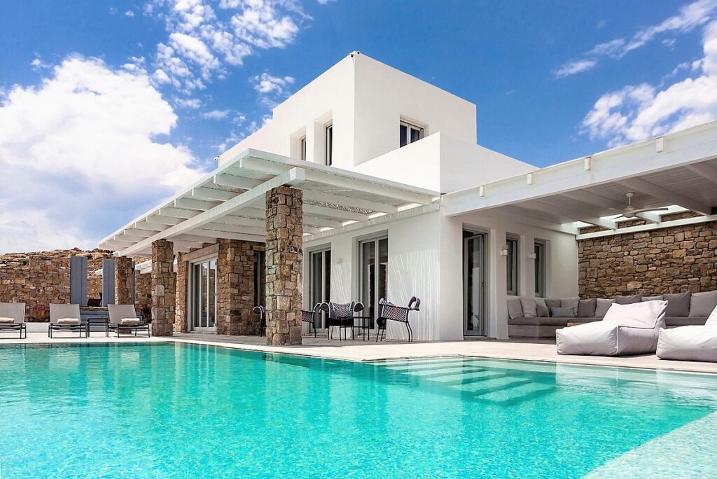 villa en grece